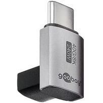Goobay 74444 USB-C Adapter Vertical 90° Short, USB4 | 74444