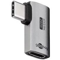 Goobay 74441 USB-C™ Adapter Horizontal 90°, USB4™ | 74441
