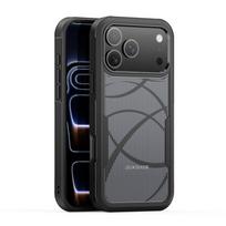 Dėklas Dux Ducis Shld Apple iPhone 17 Pro Max juodas (Rhythm&nbsp;Pattern)