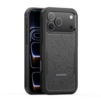 Dėklas Dux Ducis Shld Apple iPhone 17 Pro Max juodas (Contour&nbsp;Pattern)