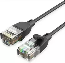 PATCH CABLE CAT.6A UTP/1.5M BLACK SLIM IBIBG VENTION