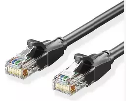 PATCH CABLE CAT.6 UTP/0.5M BLACK IBEBD VENTION