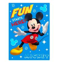 Vaikiškas pledas Disney Mickey, 100x140 cm