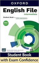 English File Intermediate Student Book with access to Exam Confidence (fifth edition, vadovėlis)