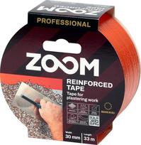 Armuota juosta ZOOM, 30 mm x 33 m, tinkavimo darbams, oranžinė
