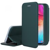 Tamsiai žalios spalvos atverčiamas dėklas "Book Elegance" telefonui Samsung Galaxy A515 A51