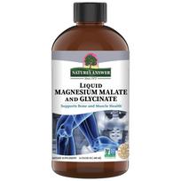Nature's Answer Skystas magnio malatas ir glicinatas, Mandarinas – 480 ml