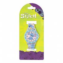 DISNEY Lilo & Stitch analoginis laikrodis su silikonine apyranke