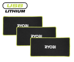Grindų plovimo šepečio šluostės RYOBI RSM4A1, 3 vnt.