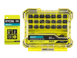 Sukimo antgalių rinkinys RYOBI RARXSD22, PH/PZ/TX, 25 mm, smūginiai, su laikikliu, 22 vnt.