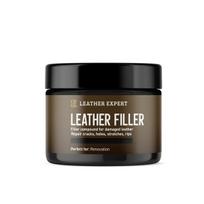 Odos užpildas - juodas odos glaistas 25 ml Leather Expert LE-10-FB25