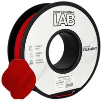 3D Plastikas – Filamentas PLA matinės raudonos spalvos | 1.75 mm, 1 kg | Professional LAB