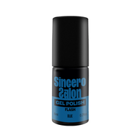 Gelinis nagų lakas "Sincero Salon", 6 ml, FLASH BLUE, 3753
