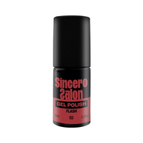 Gelinis nagų lakas "Sincero Salon", 6 ml, FLASH RED, 3791