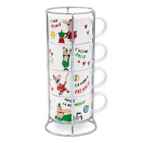 Bialetti puodelių rinkinys, 4 vnt.