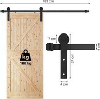 Stumdomų durų sistema Springos, 183 cm, iki 100 kg