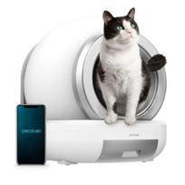 Savarankiškai valomas kačių kraiko dėžutė Cecotec Pumba 7000 CleanKitty Compact Connected Balta Plastmasinis
