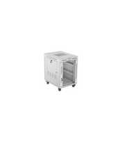 Lanberg | Rack cabinet 19" free-standing 15U/600x800 (flat pack) with glass door, LCD | FF01-6815-12SL | Grey
