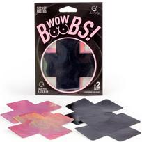 SECRET PLAY - WOW BOOBS! Krūtinės lipdukai