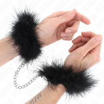 KINK WRIST RESTRAINT - Mini Plunksninės Antrankiai