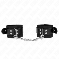 KINK WRIST RESTRAINT - Nailono Riešo Antrankiai su Odiniu Diržu