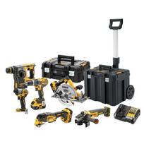 DCK624P3T-QW DEWALT.COMBO RINKINYS 18V DCK624P3T 6-EL. 3x5.0Ah TSTAK