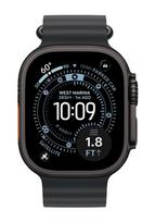 APPLE Apple Watch Ultra 3 GPS + Cellular, Black Titanium Case, Black Ocean Band, Model MF0J4QF/A, 49 mm