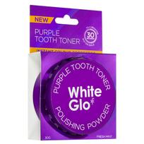 WHITE GLO Purple Tooth Toner Polishing Powder 30g
