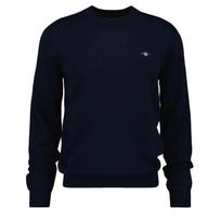 Megztinis vyrams, Mėlyna, ctn/wo c-neck