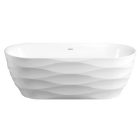 Laisvai stovinti vonia AMO-1104D 170x75x58 cm