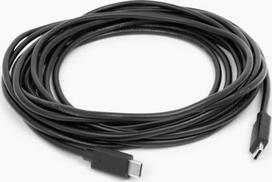 USB-C male to USB-C male cable - OWL LABS - Meeting Owl 3 - 4,87 m - Juodas - Suderinamas su USB-C ilginimo kabeliais
