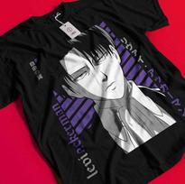 Attack On Titan Marškinėliai Levi Marškinėliai Eren Marškinėliai Mikasa AOT Erwin Hange Armin Marškinėliai AA95 3XL