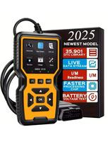 Car OBD2 Scanner Diagnostic Tool Code Reader, Car Voltage Tester Engine Fault Code Scanner, Charging Tester Diagnostic Tool V519 mėlyna