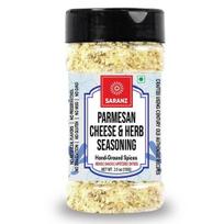 SARANZ Parmezano sūrio ir žolelių egzotiški prieskoniai Specialūs prieskoniai Pagaminta su šviežiomis žolelėmis Aromatiniai prieskoniai Geriausia gaminant skanius sūrio patiekalus/-100 gramų beige