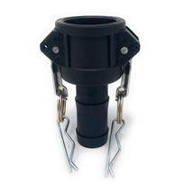 Sandariklis 1  Polipropileno Cam Lock jungtis Polipropilenas Juoda 1  vidinė Camlock jungtis x 1  žarnos antgalio jungtis Jungtys Cam lock jungtys Vamzdžiai
