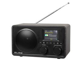 Nešiojamasis virtuvinis radijas FM/DAB+ BLOW RK5 BT juodas