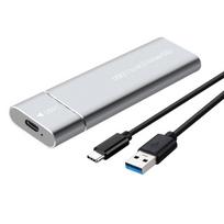 M.2 NVME SSD kietojo disko dėklas C tipo 3.1 aliuminio lydinio mobiliojo kietojo disko dėžutės išorinis kietojo disko dėklas 10Gbps Adapterio M rakto HD atminties dėžutė nešiojamam kompiuteriui