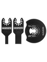 Pjovimo diskai GRAPHITE 3 vnt. (metalui)