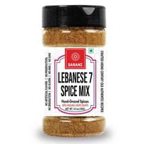 SARANZ Libanietiškas 7 prieskonių mišinys Jain Egzotiškas pagardas | Batata Harra Masala Puikiai tinka užkandžiams, aperityvams, sūriems patiekalams, pagrindiniams patiekalams Aromatingas - 100 gramų