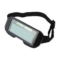Suvirintojo akiniai su saulės energija automatinis pritemdymas tamsinimas Profesionali akių apsauga nuo akinimo sauga 15.5x6.5cm juoda