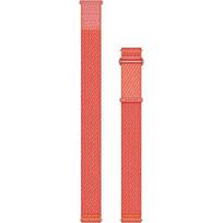 Garmin watch strap Quick Release ComfortFit Fabric 20mm, coral/red pink 010-14400-04