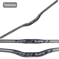 740 mm matinio anglies pluošto dviračio vairalazdė, lengvas 31,8 mm apkaba