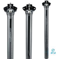 Anglies dviračio balnelio stovas 27.2mm x 350mm, suderinamas su apvaliais ir ovaliais bėgiais, itin lengvas ir patvarus.