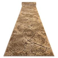 Kiliminiu taku KARMEL Tronko Medžio mediena, riešutas 90 cm, 90x170 cm