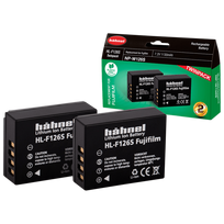 Hähnel Fotoaparato baterija Fujifilm HL-F126s / NP-W126S, dviguba pakuotė