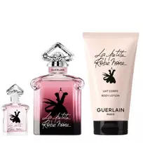 Guerlain rinkinys: La Petite Robe Noire Intense, Eau De Parfum, moterims, 50 ml + La Petite Robe Noire Intense, Eau De Parfum, moterims, 5 ml + La Petite Robe Noire Intense, drėkinamasis kūno losjonas, 75 ml
