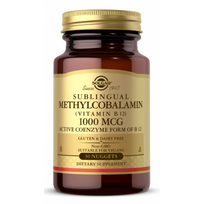 Solgar Sublingual Methylcobalamin Vitamin B12 1000 mcg 30 nuggets