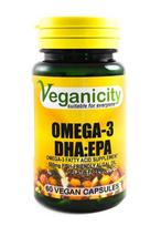 Veganicity Omega-3 500 mg – 60 kapsulių