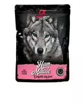 Alpha Spirit Wet putėsiai šunims su kumpiu, 6x300 g