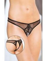 Seksualūs stringai moterims Softline, juodi, S/M/L dydis